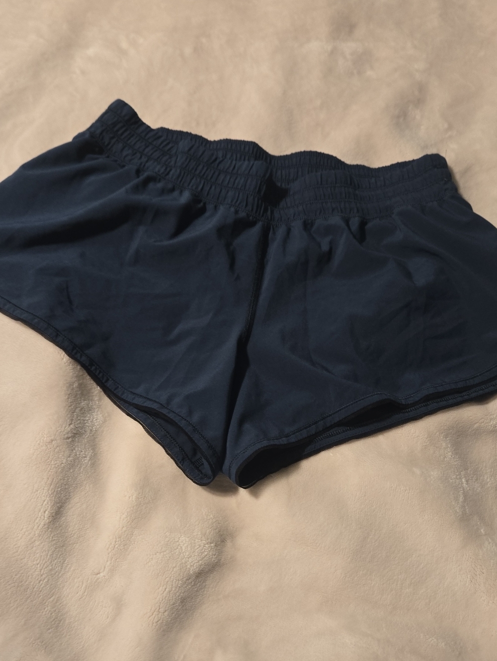 lululemon athletica Navy Athletic Running Shorts
